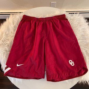Nike Running Mens Oklahoma Sideline Dri-Fit Shorts